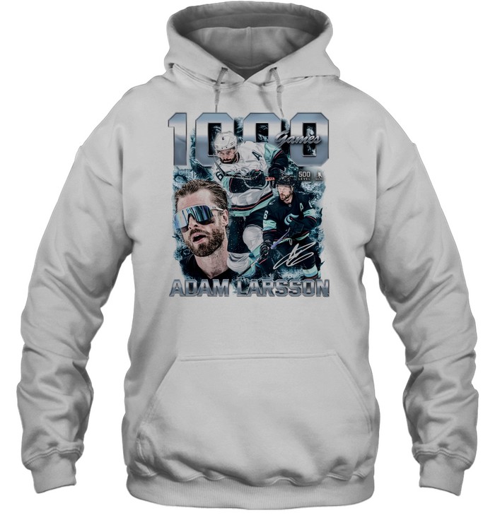 1000 games Seattle Kraken Hoodie