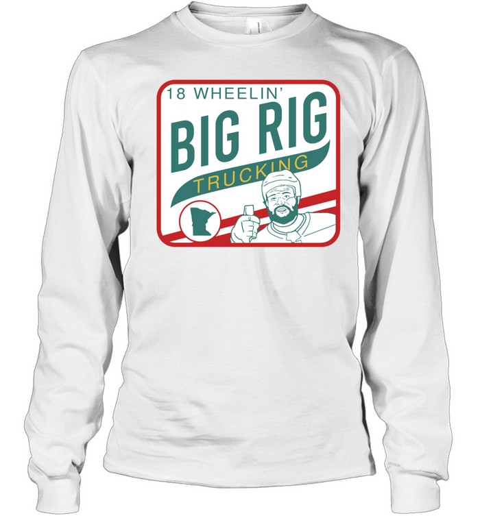 18 Wheelin’ Big Rig Trucking Long Sleeve Tee
