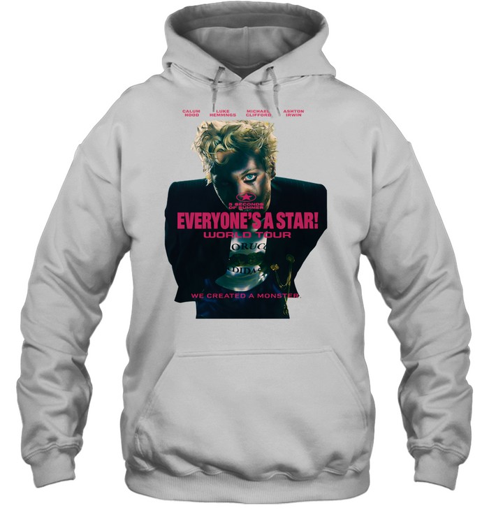 5 Seconds of Summer Everyone’s A Star World Tour 2026 We Created A Monster Hoodie
