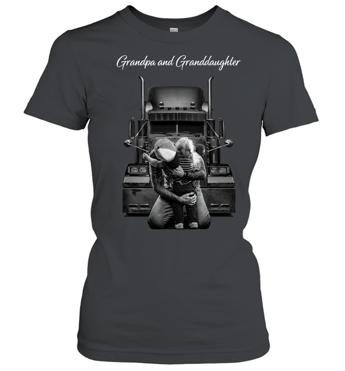 A Truckers Love Never Stops Women T-Shirt