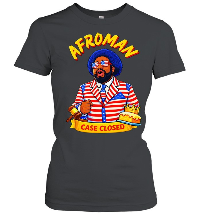 Afroman Lemon Pound Cake Case Closed Women T-Shirt