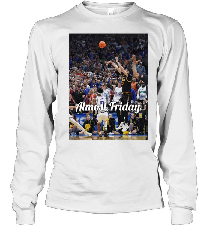 Almost Friday Iowa Men’s Basketball 2026 March Madness Long Sleeve Tee