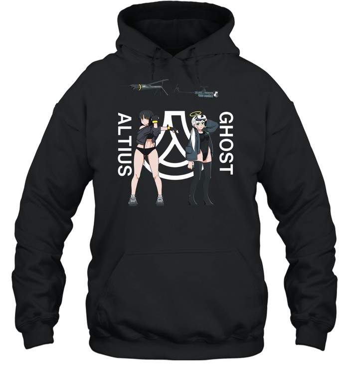Anduril Altius And Ghost Sisters Waifu Anime Hoodie