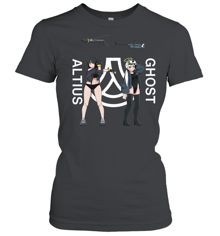 Anduril Altius And Ghost Sisters Waifu Anime Women T-Shirt