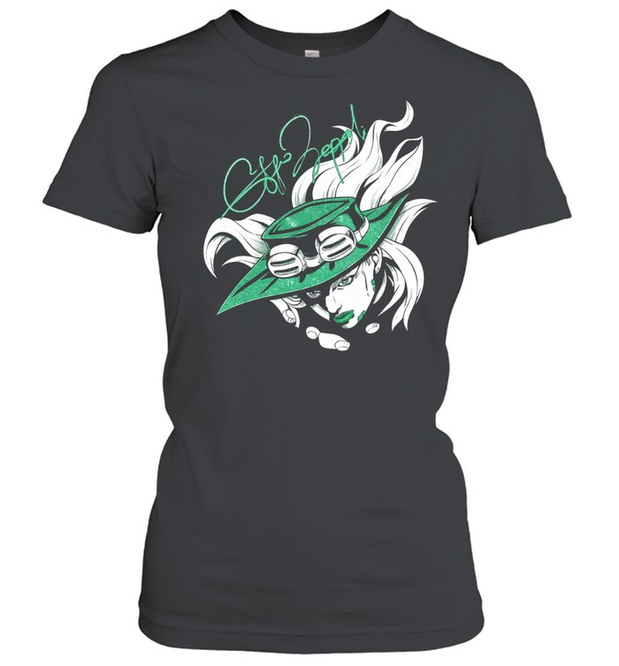 Anime Cowboy Western Style Portrait Women T-Shirt