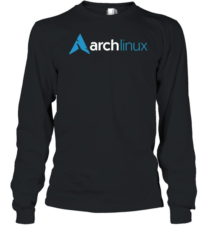 Archlinux logo Long Sleeve Tee