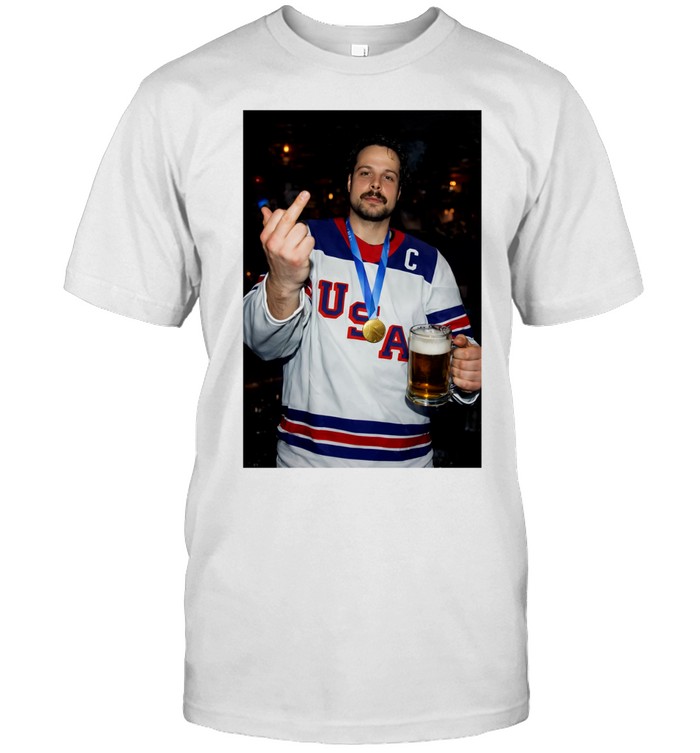 Auston Matthews Team USA hockey Champion middle finger Unisex T-Shirt