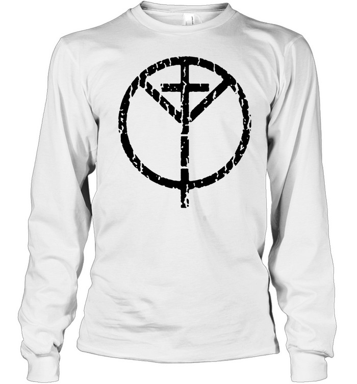 Babylon X Knocked Loose Peace Cross Long Sleeve Tee