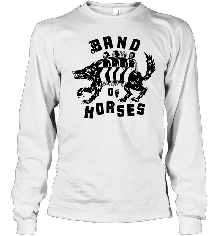 Band Of Horses Wolf Long Sleeve Tee