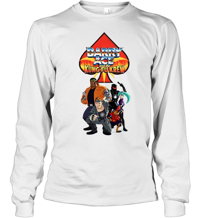 Barry Ace And The Kung-fu Krew Long Sleeve Tee