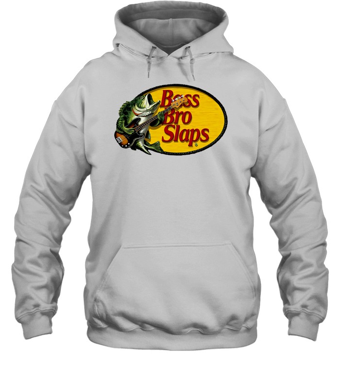 Bass bro slaps guitar Hoodie