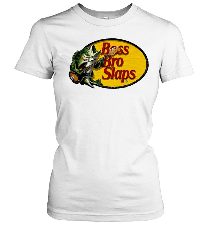Bass bro slaps guitar Women T-Shirt