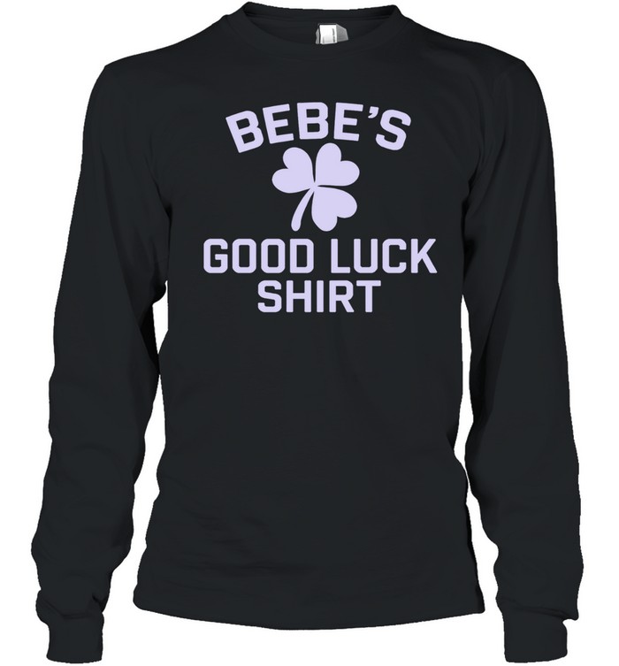 Bebe Stockwell Bebe’s Good Luck Long Sleeve Tee