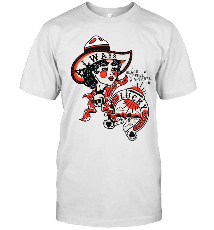 Black Coffee Apparel Always Lucky Raglan Unisex T-Shirt