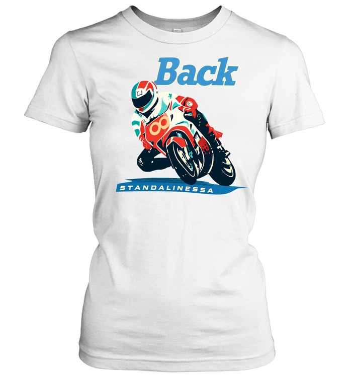 Blackpink Jennie Back Standaloneesa Motorcycle Women T-Shirt