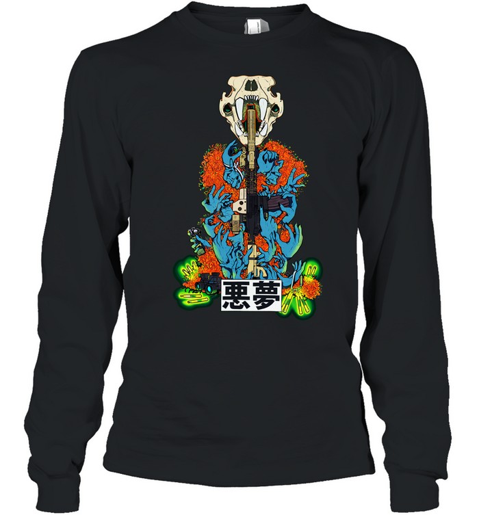 Block II CQBR Rifle Ashen Lilly Long Sleeve Tee