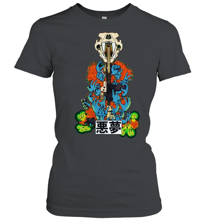 Block II CQBR Rifle Ashen Lilly Women T-Shirt