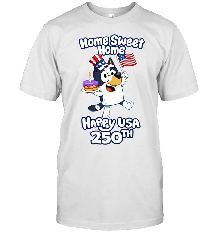 Bluey Happy USA 250th Anniversary Unisex T-Shirt