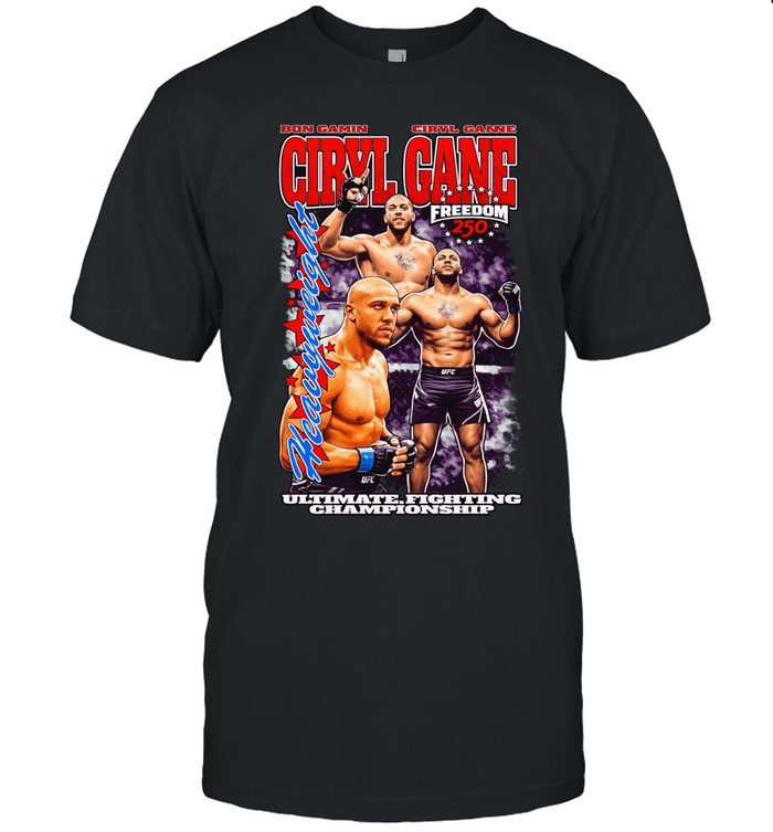 Bon Gamin Paris France Ciryl Gane UFC Freedom 250 Unisex T-Shirt