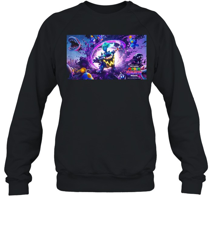 Bowser Jr Super Mario Galaxy Movie Poster April 1 2026 Sweatshirt