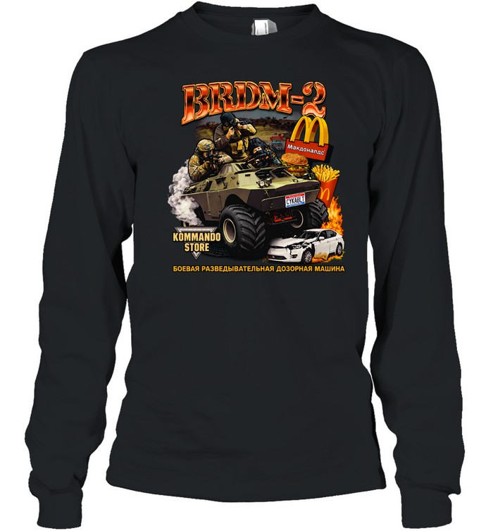 BRDM-2 Monster Truck Long Sleeve Tee