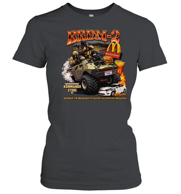 BRDM-2 Monster Truck Women T-Shirt