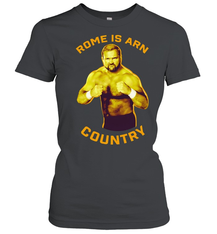 Brock Anderson Rome is Arn country Women T-Shirt