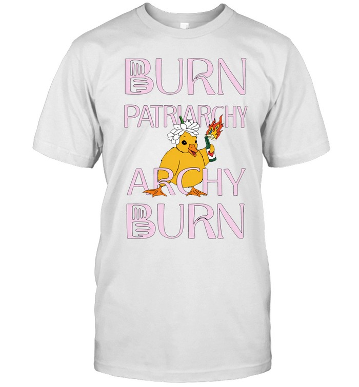 Burn Patriarchy Burn Duck Off Unisex T-Shirt