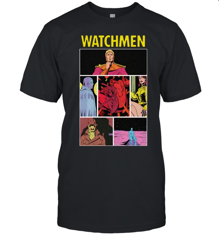 Cartoon Design Watchmen Unisex T-Shirt