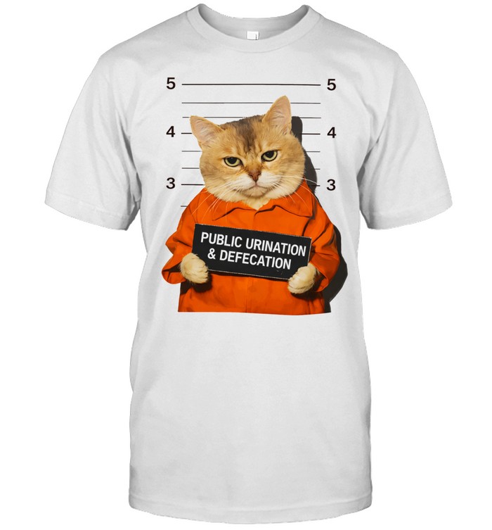 Cat public Urination and defecation Unisex T-Shirt