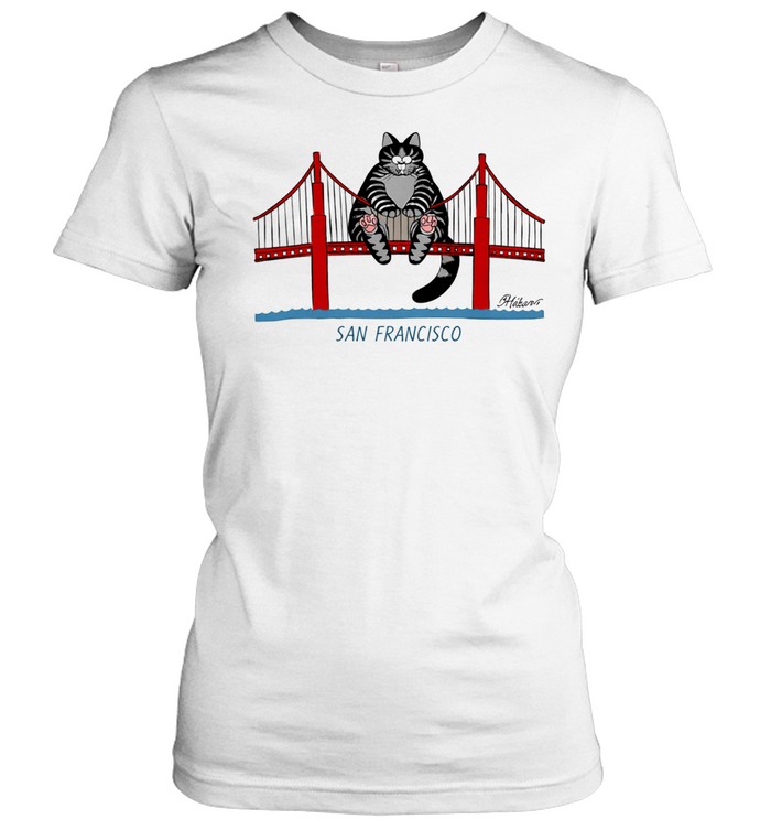 Cat San Francisco Women T-Shirt
