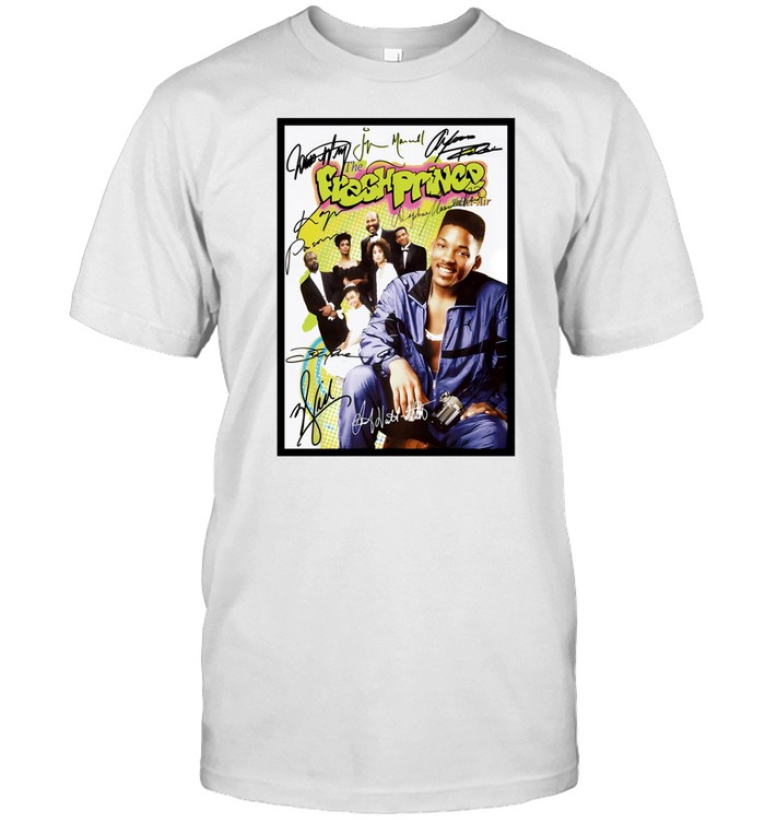 Cbarto The Fresh Prince Of Bel Air With Signature Unisex T-Shirt