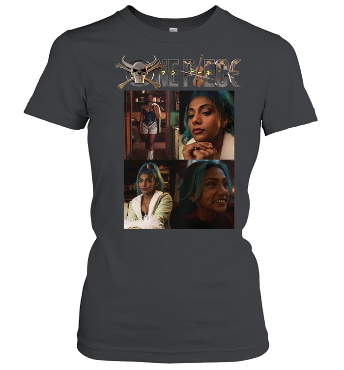 Charithra Chandran as Miss Wednesday aka Nefertari Vivi Arabasta’s Princess In One Piece Live Action 2 Women T-Shirt