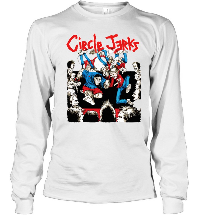 Circle Jerks With Gorilla Biscuits And Negative Approach North America Tour 2026 Schedule Long Sleeve Tee