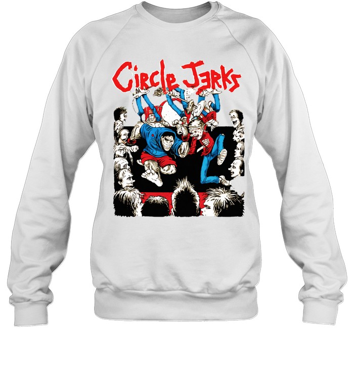 Circle Jerks With Gorilla Biscuits And Negative Approach North America Tour 2026 Schedule Sweatshirt