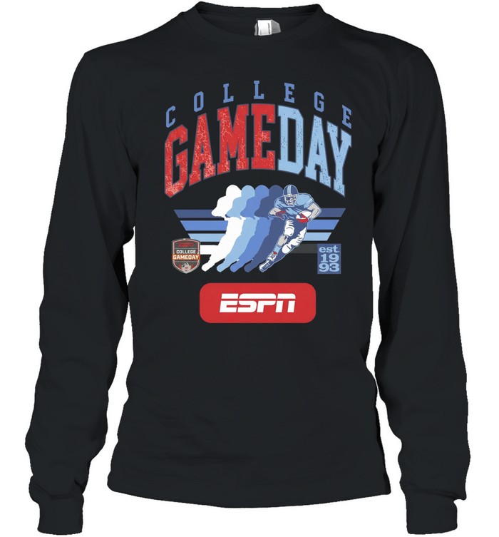 College GameDay retro running est 1993 ESPN Long Sleeve Tee