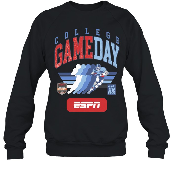 College GameDay retro running est 1993 ESPN Sweatshirt