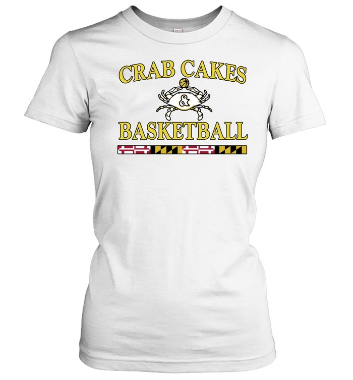 Crab Cakes And Basketball Women T-Shirt