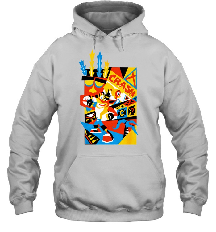 Crash Bandicoot Nineties Crash Hoodie