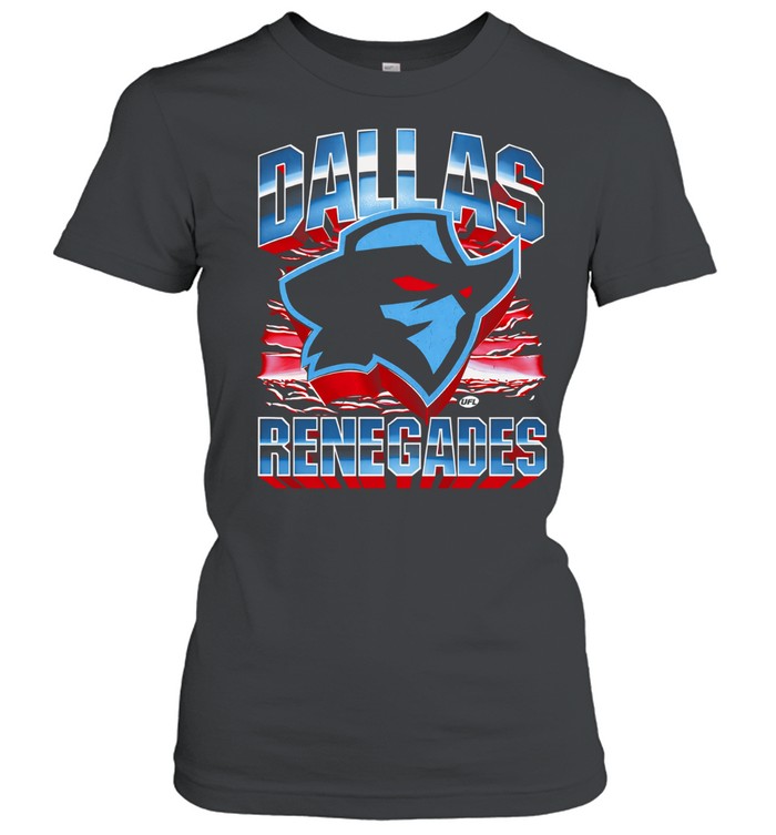 Dallas Renegades UFL vintage logo Women T-Shirt