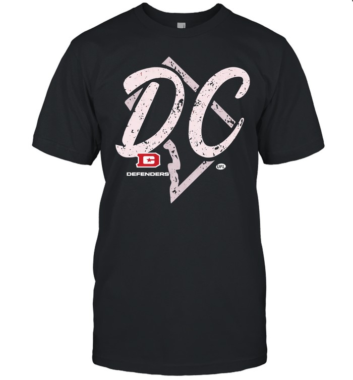 DC Defenders UFL state outline Unisex T-Shirt