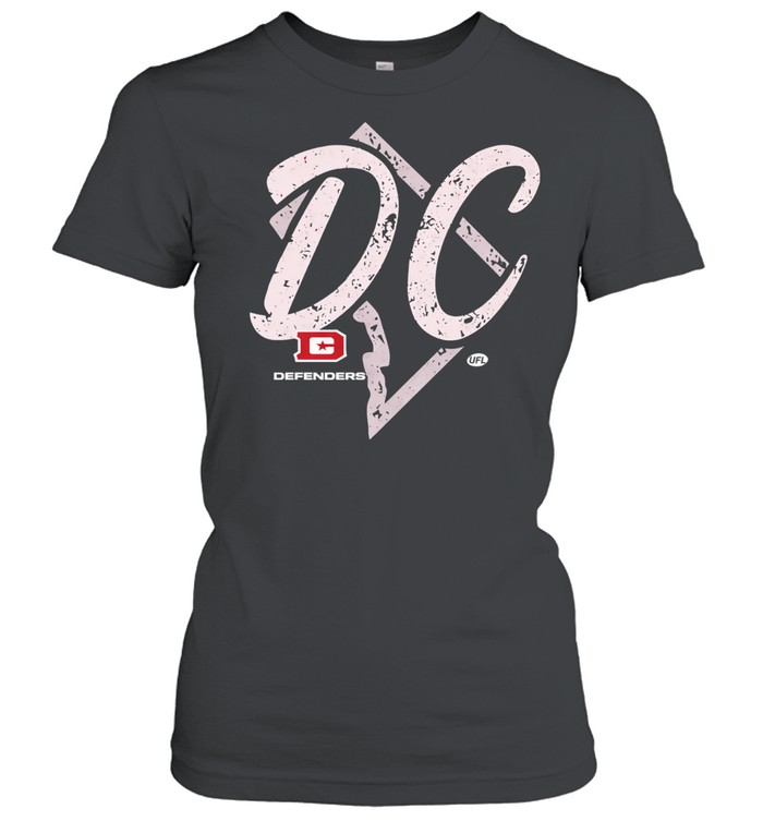 DC Defenders UFL state outline Women T-Shirt