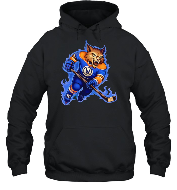 Edmonton Oilers Hunter the Lynx mascot player Hoodie