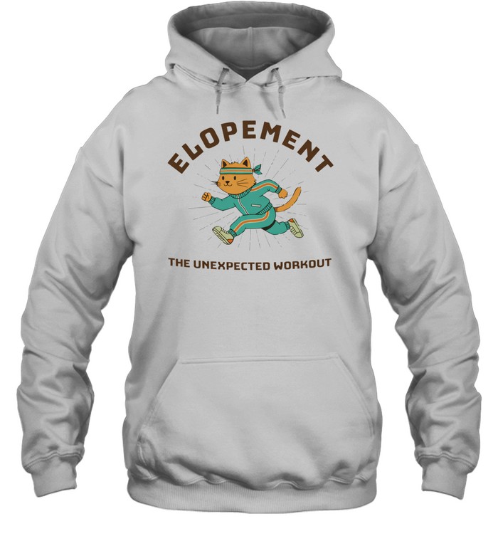Elopement the unexpected workout cat autism Hoodie