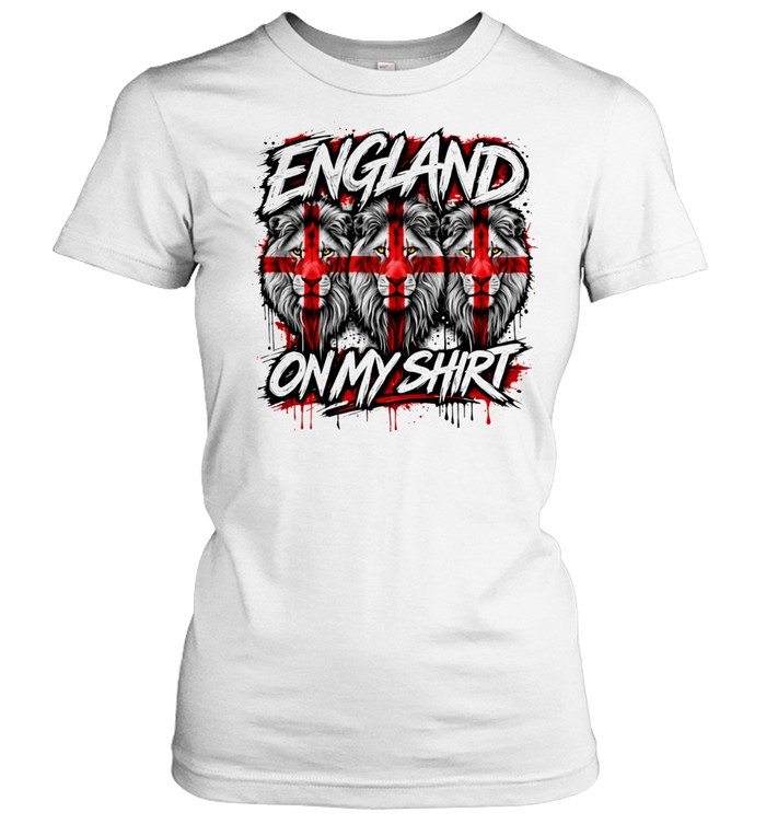 England on my tee three lions Women T-Shirt