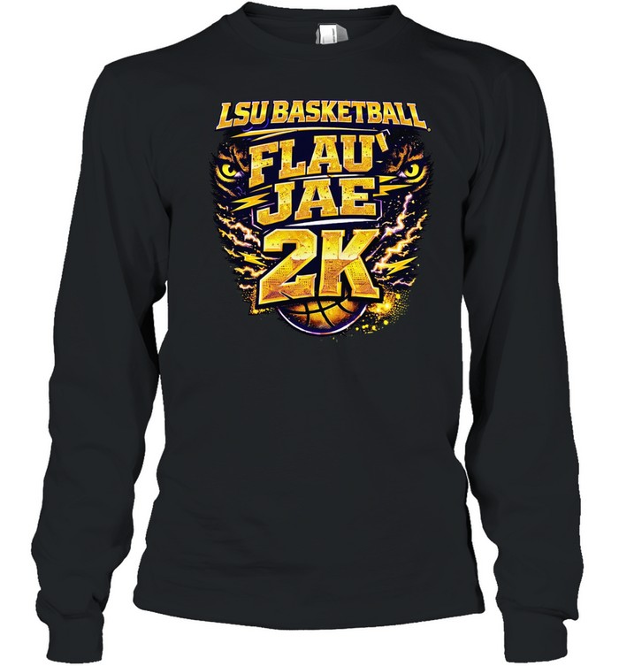 Flau’jae Johnson 2K Points Lsu Tigers Basketball Long Sleeve Tee