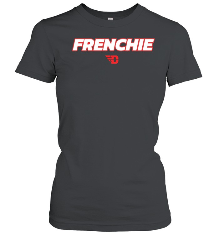 Frenchie Dayton Flyers basketball Women T-Shirt