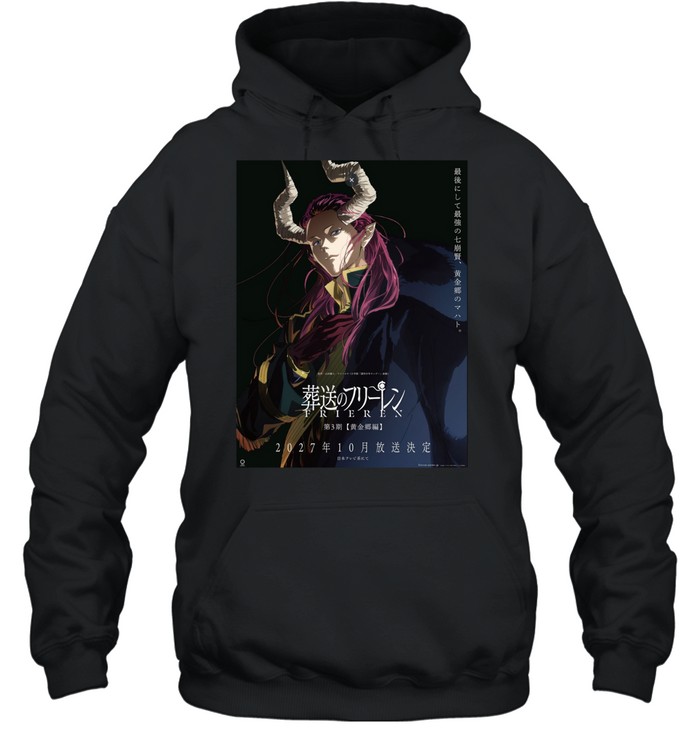 Frieren Beyond Journey’s End Season 3 Releases On October 2027 Hoodie