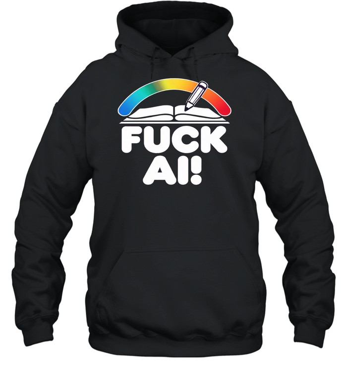Fuck AI Pizza Program Hoodie