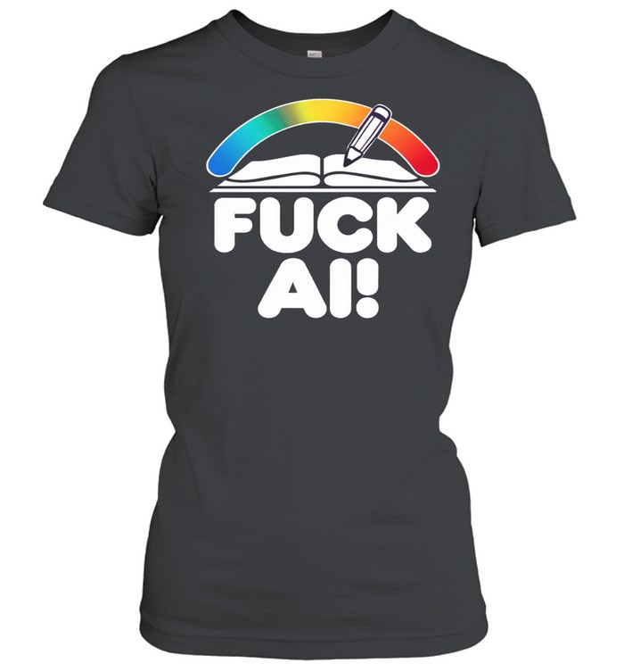 Fuck AI Pizza Program Women T-Shirt